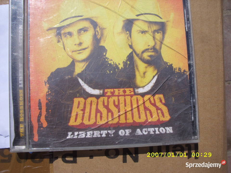 Rock CDTHE BOSSHOSSLIBERTY OF ACTION