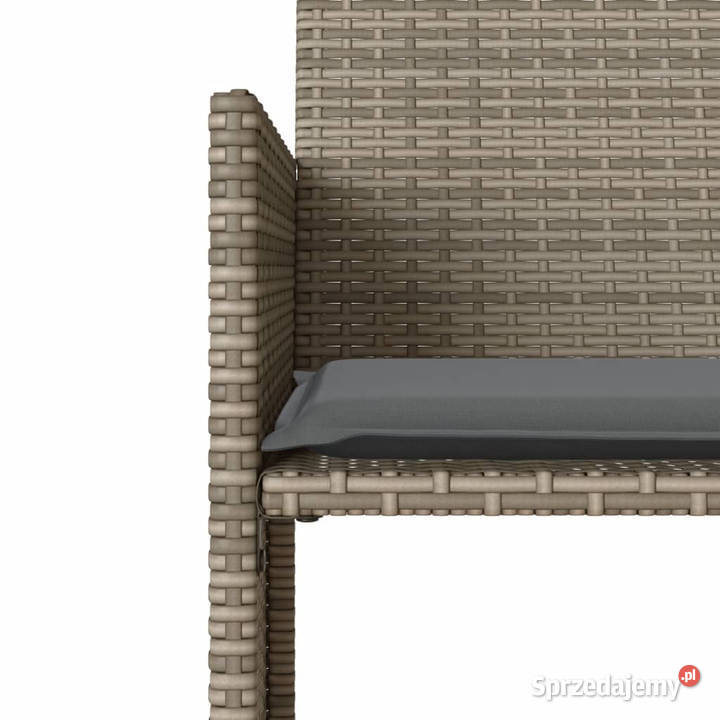 2os sofa ogrodowa ze stolikiem i stołkami szara mazowieckie Warszawa