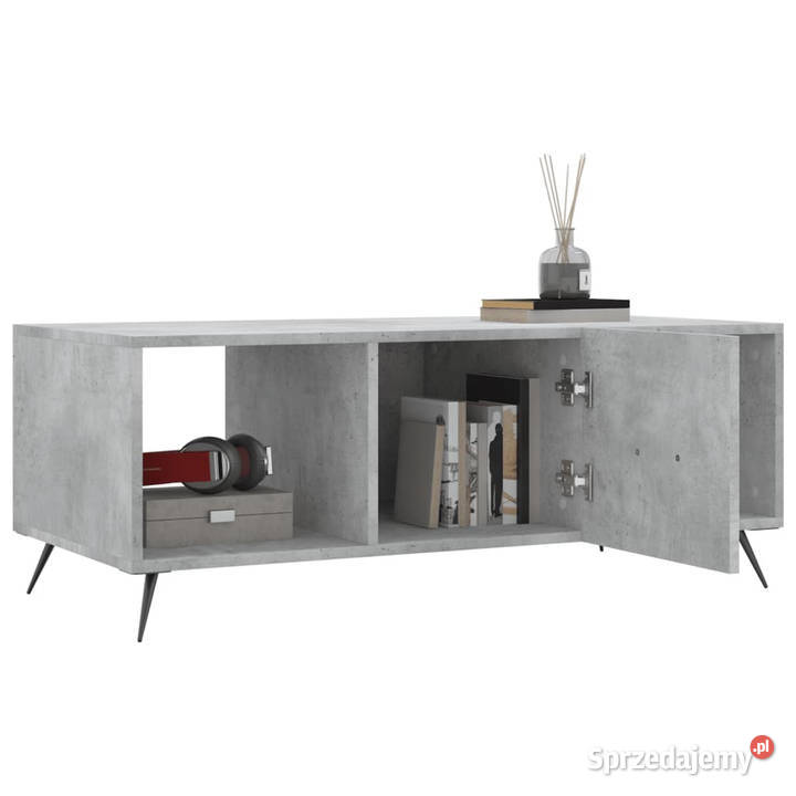 Stolik kawowy szarość betonu 102x50x40 WM829272 Warszawa