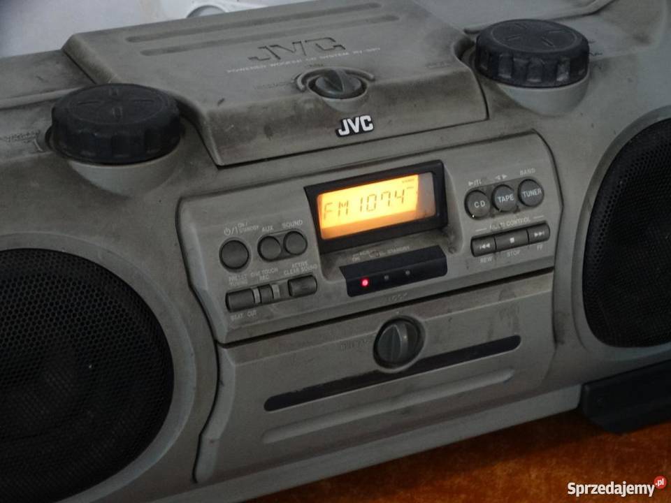 Radio odtwarzacz z cd JVC RVB90 sprawny WYSYŁKA Jasło