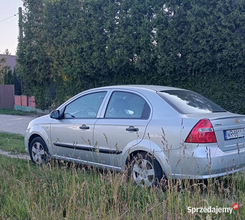 Chevrolet Aveo 12 benzynagaz centralny zamek Jachranka sprzedam