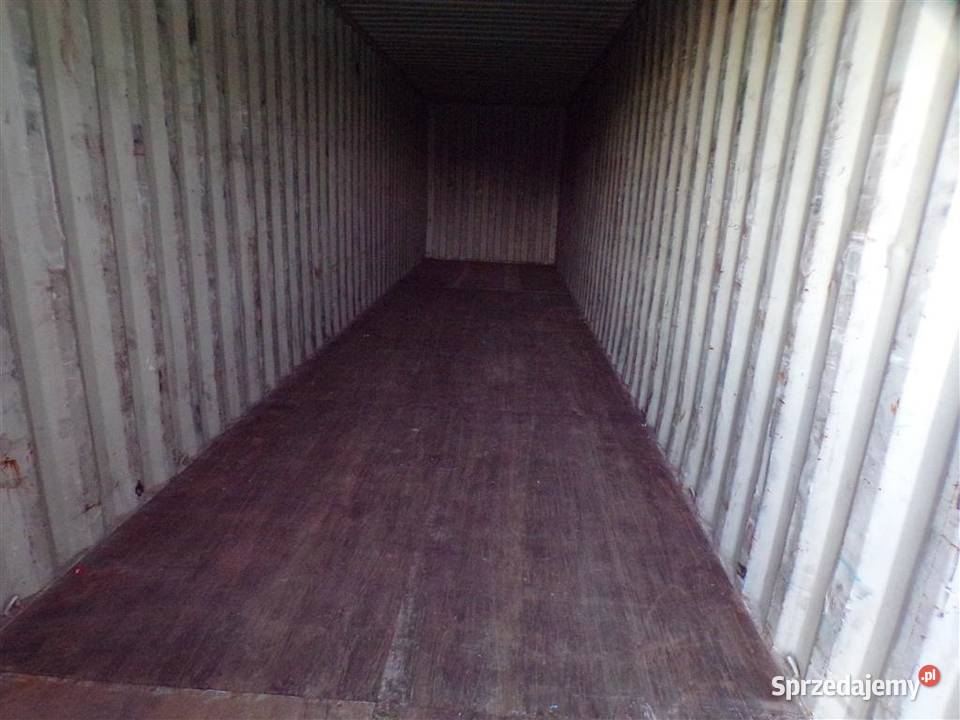 Kontener morski magazyn garaż blaszak 40HC Biznes i Przemysł Chotyłów