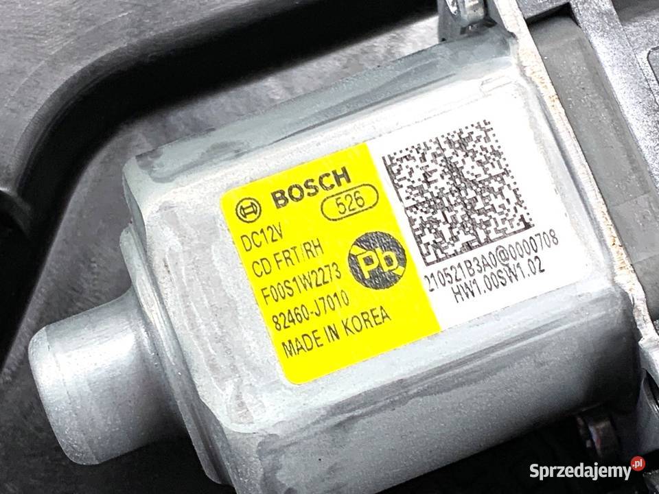 PODNOŚNIK SZYBY PRAWY PRZÓD KIA CEED 82460J7010 podkarpackie