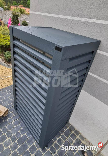 Osłona pompy ciepła 90x50x180 antracyt GP326