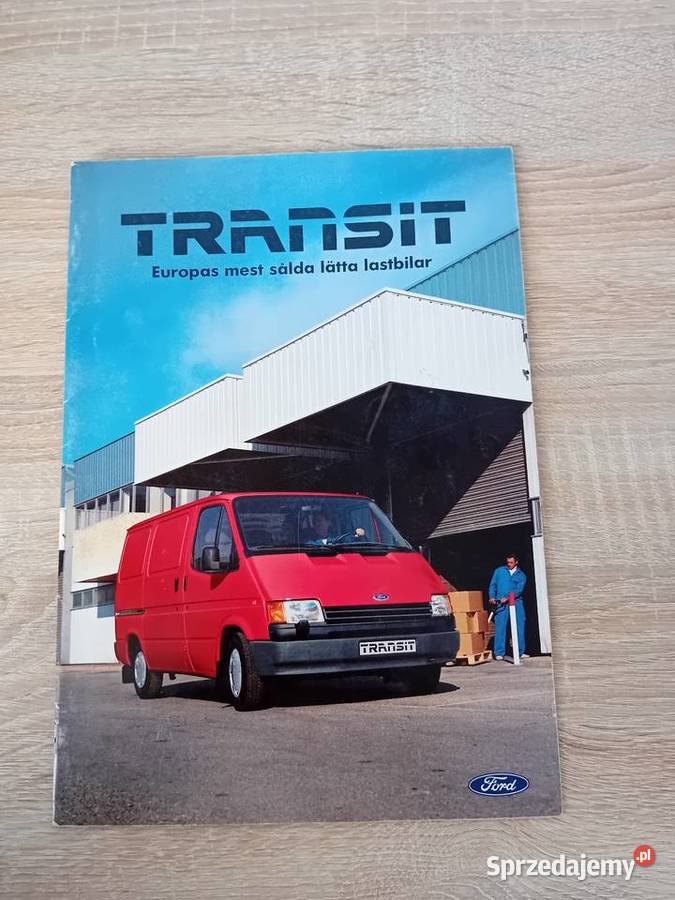 Katalog prospekt Ford Transit sprzedam