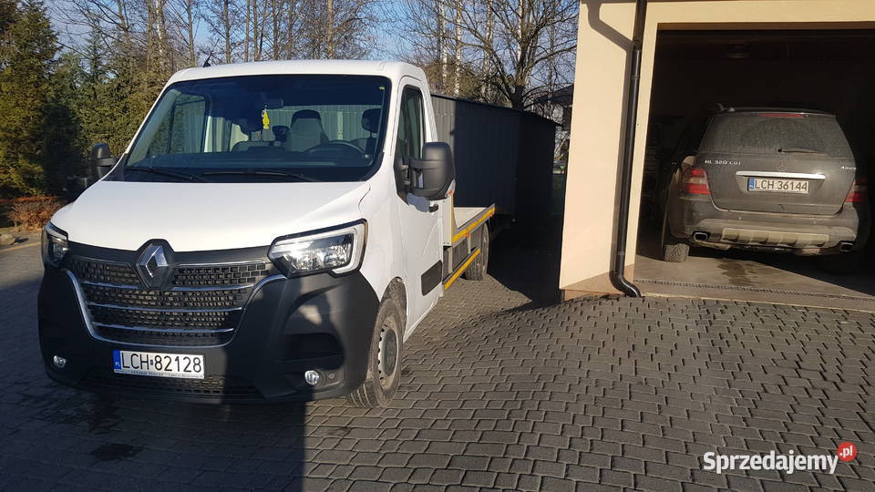 Autolaweta Renault Master na wynajem pomoc Wynajem pojazdów Chełm auto wynajem