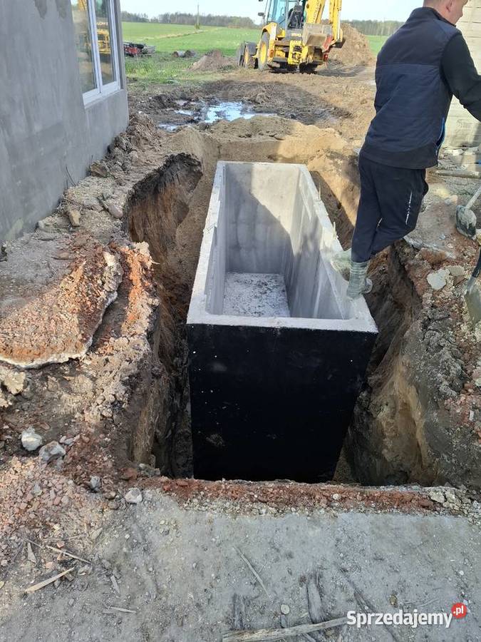 Szambo Betonowe Kanal Samochodowy PUŁAWY