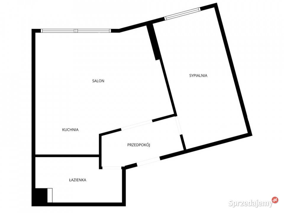 Bezpośrednio Panorama Warszawy Słoneczne 53m2 Warszawa