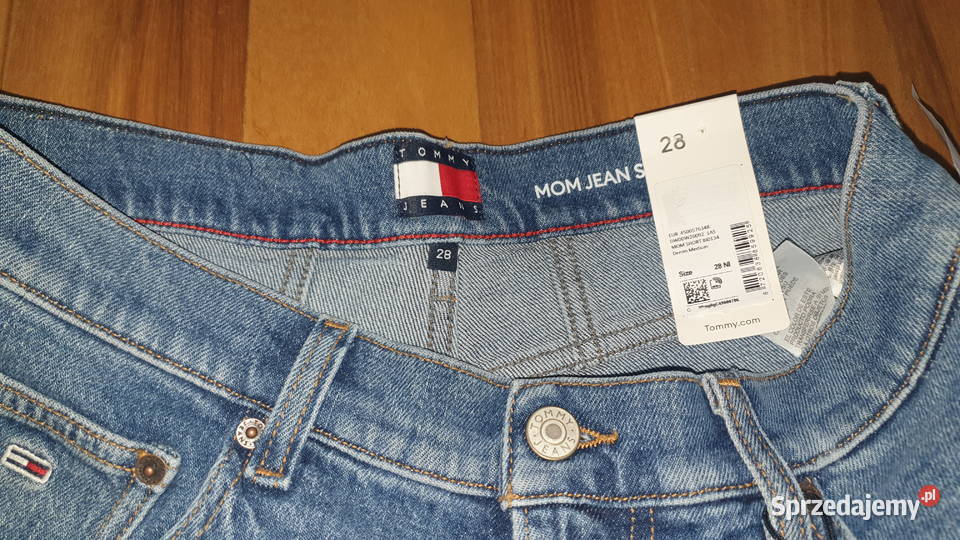 Tommy Hilfiger damskie krótkie spodenkimom jean Spodnie Warszawa