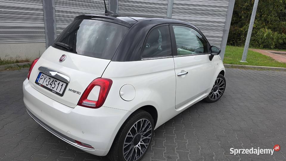 FIAT 500 10 MILD HYBRID 70 Polski Salon 48600km Rybnik