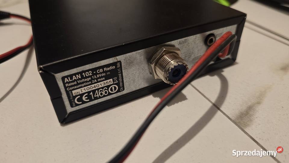 CB radio Midland Alan 102 Antena President Nowe Brzesko