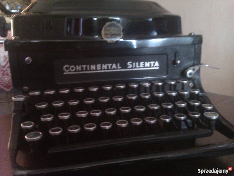 Maszyna do pisania CONTINENTAL SILENTA prod1938