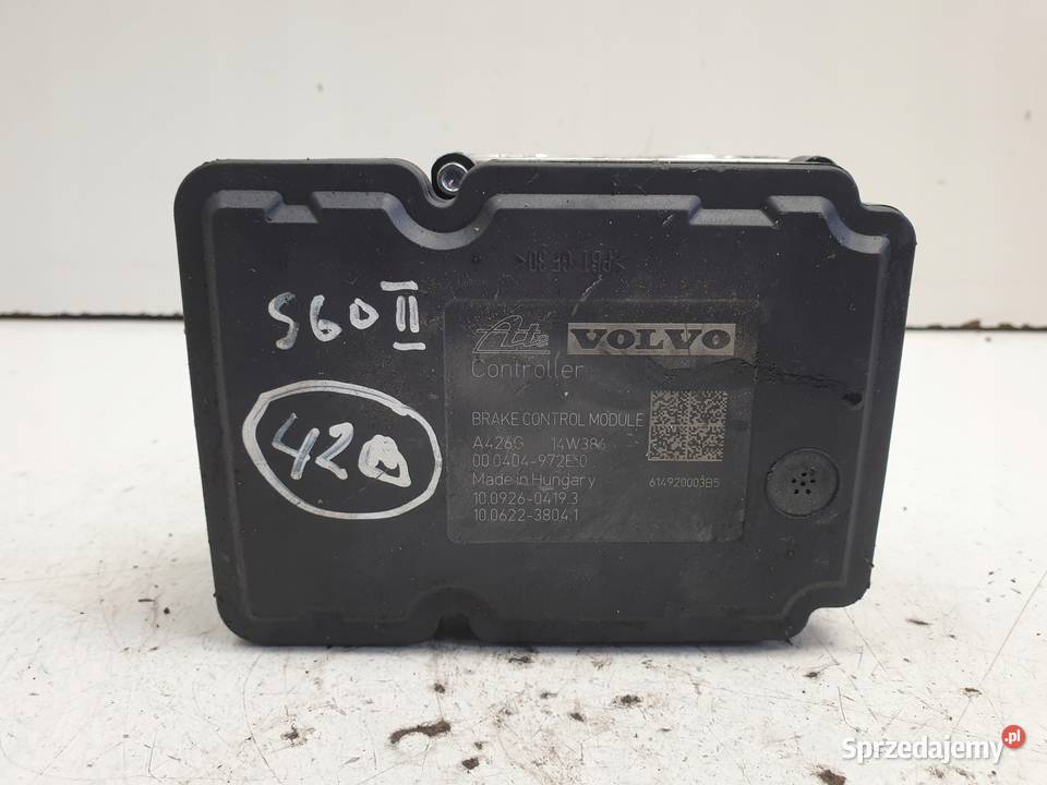 Volvo V60 S60 II POMPA ABS hamulcowa P31423347 lubelskie