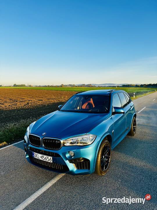 BMW X5M Long Beach Blue Night Vision bang nieuszkodzony Kluczbork