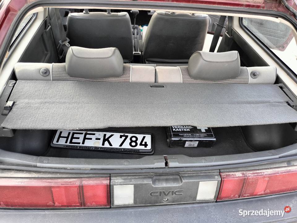 Honda Civic 3 gen 13 automat 85 klasyk okaz w automatyczna Kostrzyn