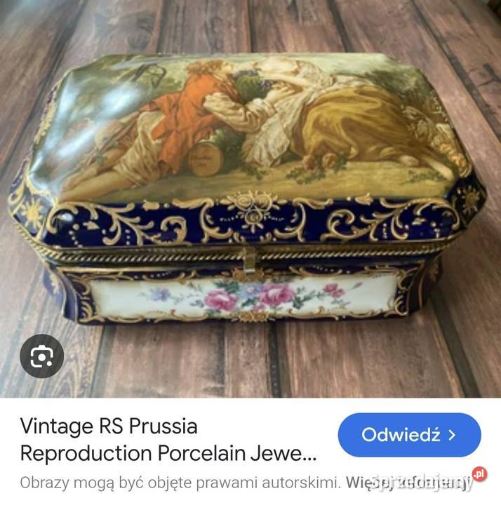 Piękny talerz dekoracyjny z wizerunkiem łódzkie Pabianice