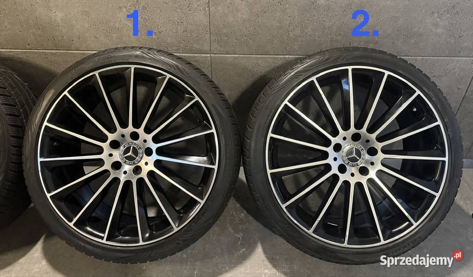 20 Mercedes w213 c257 koła felgi komplet z