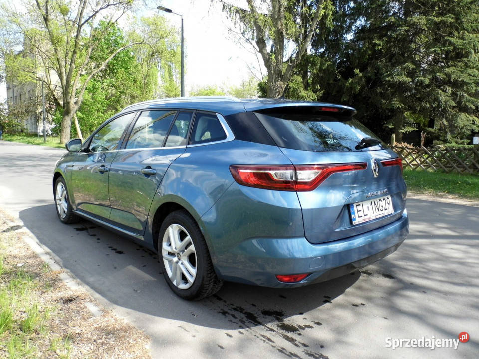 Renault Megane 16 salon polska IV 2016 benzyna Łódź