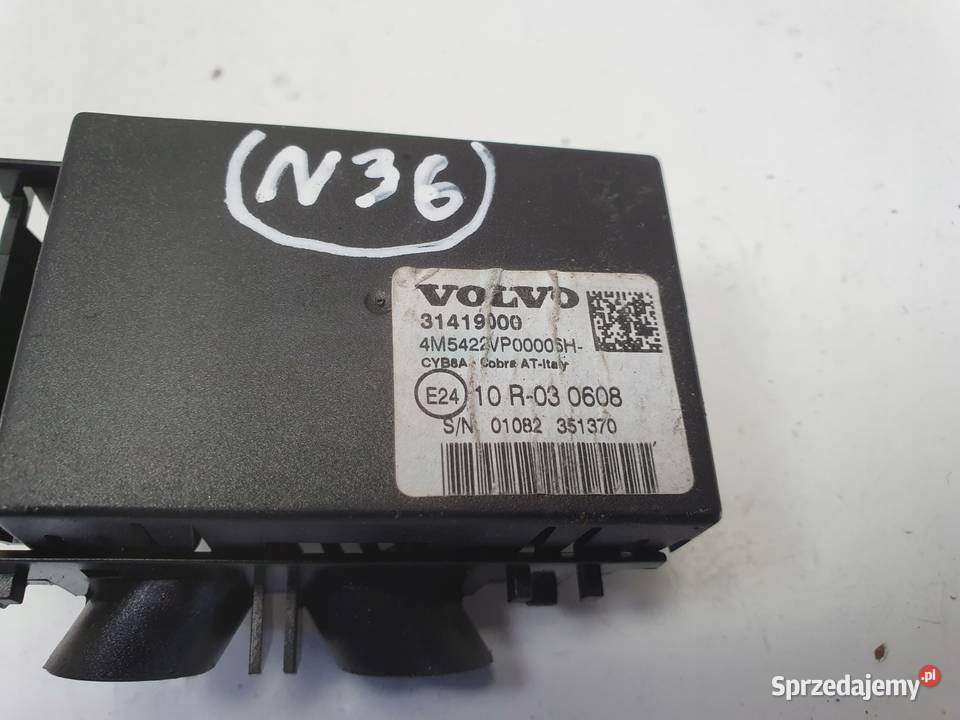 Volvo S60 II V60 CZUJNIK ALARMU Moduł 31419000 osobowe Rudka
