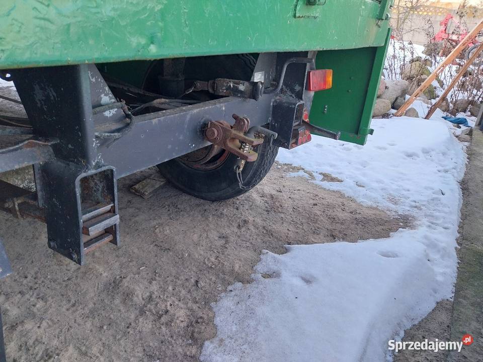 Przyczepa rolnicza hl 6011 6 ton nieuszkodzony