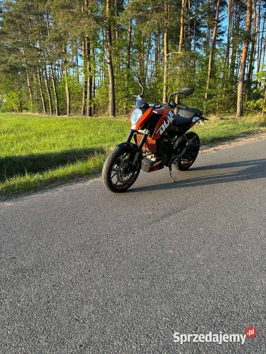 KTM duke 125 abs nieuszkodzony Wąsewo