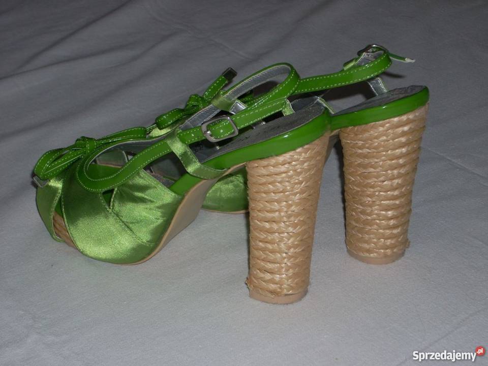 Eleganckie buciki platforma espadryle j NOWE 36