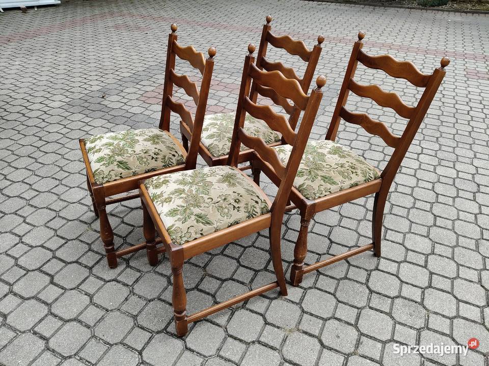 Komplet czterech krzeseł Zambrów