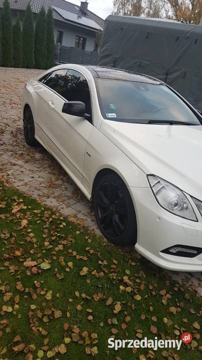 Piękny Mercedes E350 CDI Pakiet AMG 2009r 350 Nowa Sól