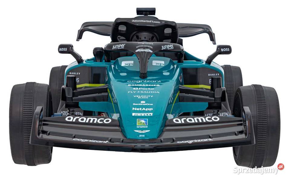 Formuła 1 na akumulator Aston Martin dzieci 24V mazowieckie Warszawa