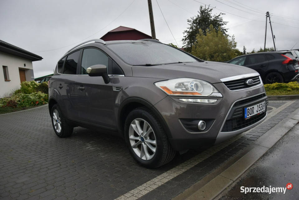 Ford Kuga Ford Kuga 20D Titanium S Navi 140 nieuszkodzony Majdan Sieniawski