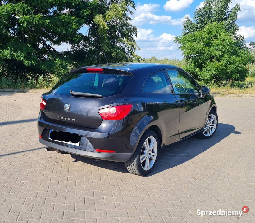Seat Ibiza 19TDI 105 3d spalanie czarna alufelgi Siedlce