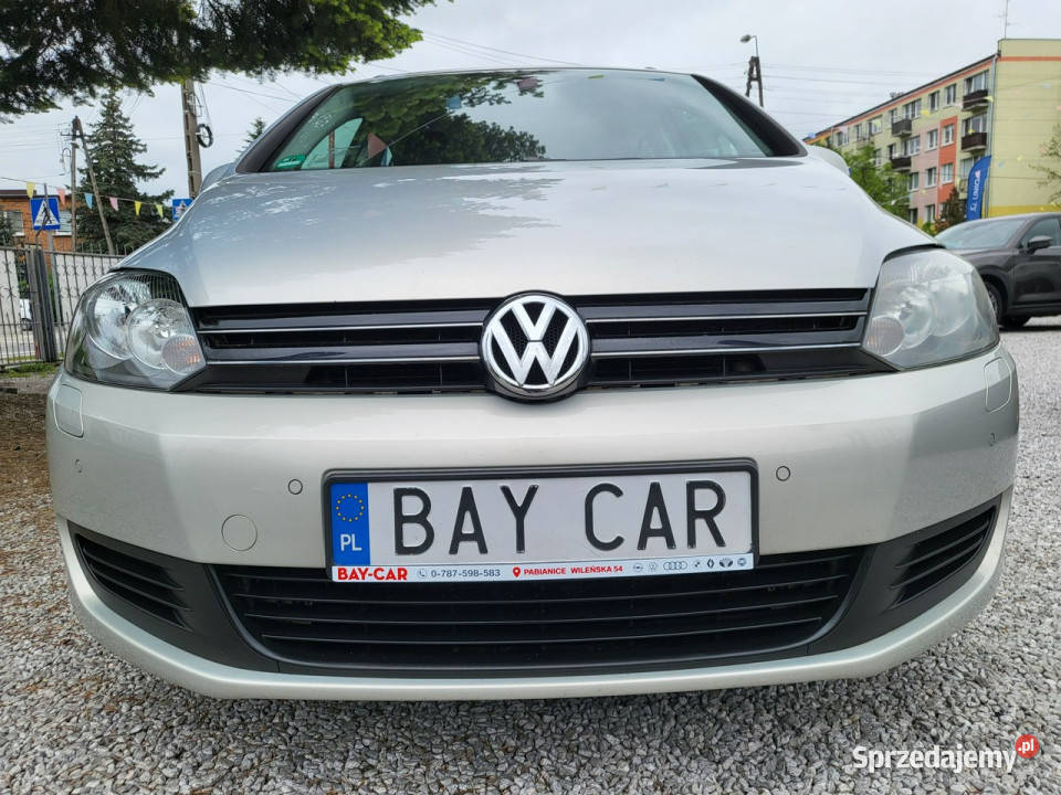 Volkswagen Golf Plus 14 122 I Właściciel 100 Rok produkcji 2009 Pabianice