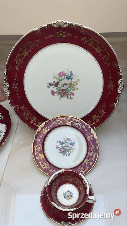 Wielka Patera Koningl pn Tettau Import Znana Gdańsk