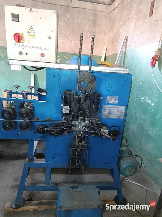 Maszyna Automat do produkcji zapinek drucianych Ostrołęka