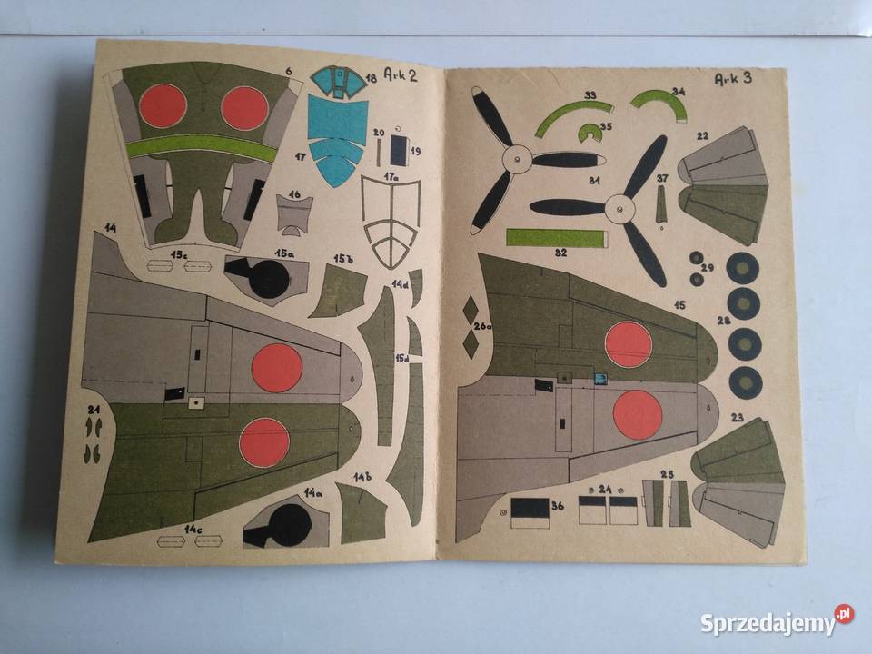 Mały Modelarz 51986 Japoński samolot Nakajima sprzedam