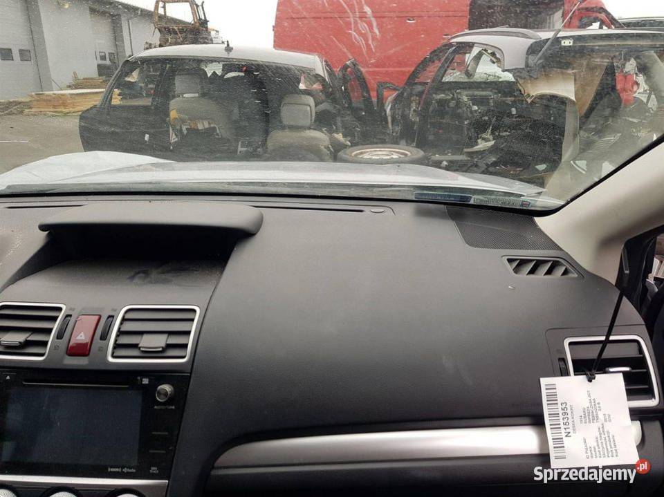 DESKA KOKPIT SUBARU IMPREZA 2015 kujawsko-pomorskie Lipno