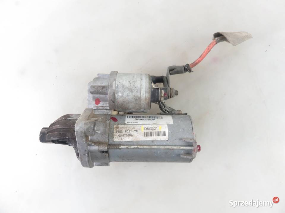 ROZRUSZNIK FIAT IDEA 350 13 D Multijet 188 A9000 osobowe Układ elektryczny silnika