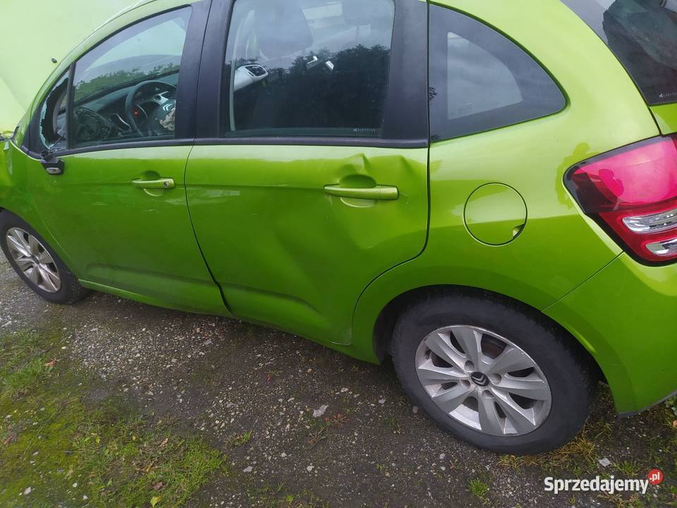 Citron c3 ii 14 vti lpg 95 hak klapa zderzak Ostrów Wielkopolski