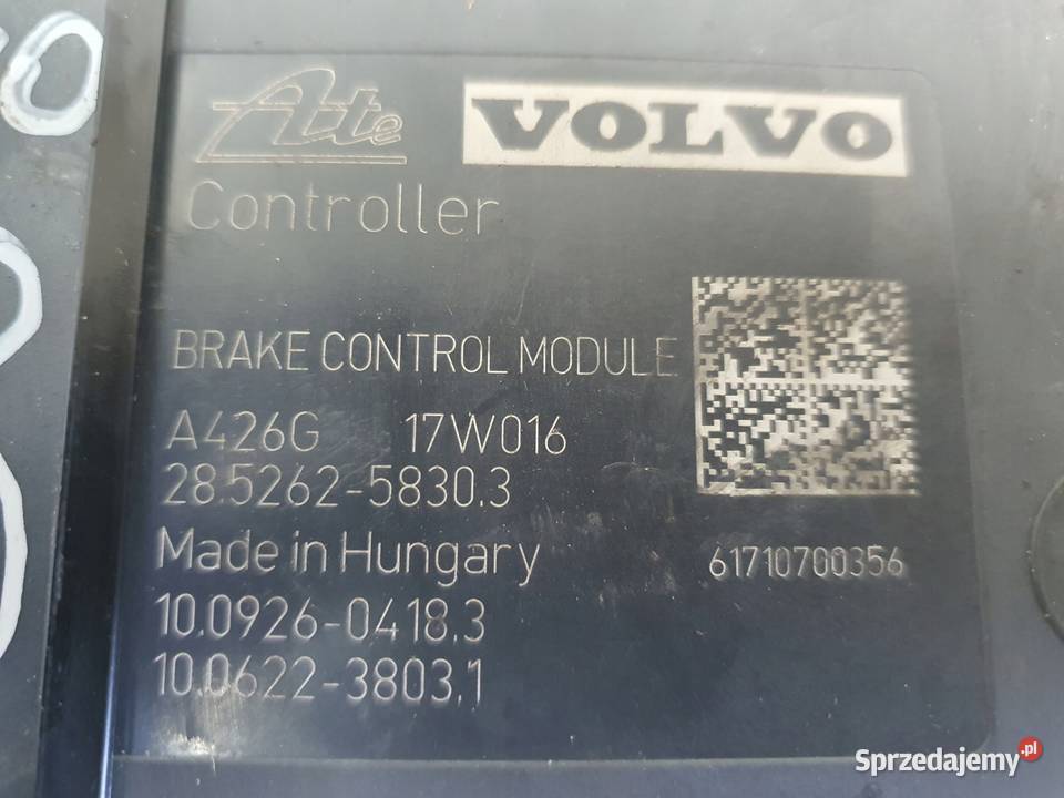 Volvo S60 II XC60 POMPA ABS hamulowa Sterownik Układ hamulcowy Janów