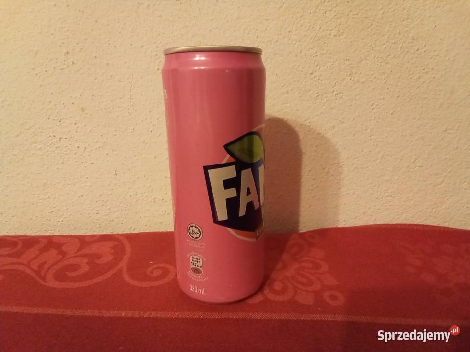 Pusta puszka fanta liczi Malezja Warszawa