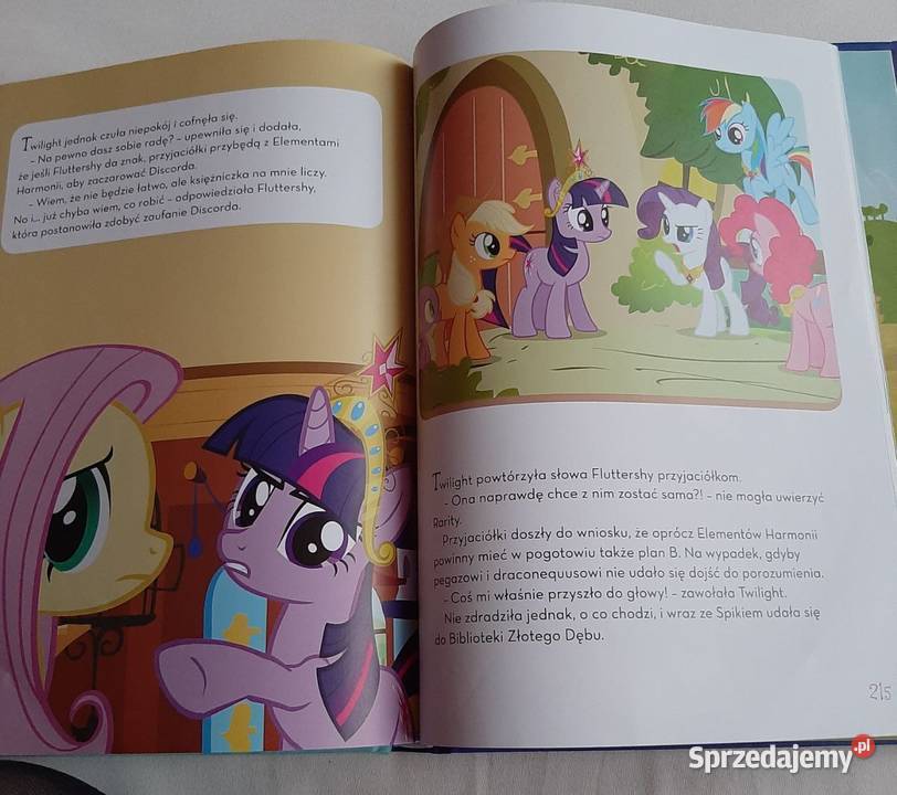 My Little Pony Wielka księga opowieści Egmont Zabrzeg