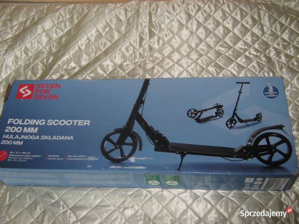 Hulajnoga składana 200MM z hamulcem Nowa Baranowo