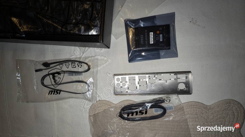 Płyta główna MSI Z370 SLI PLUS chłodzenie sprzedam