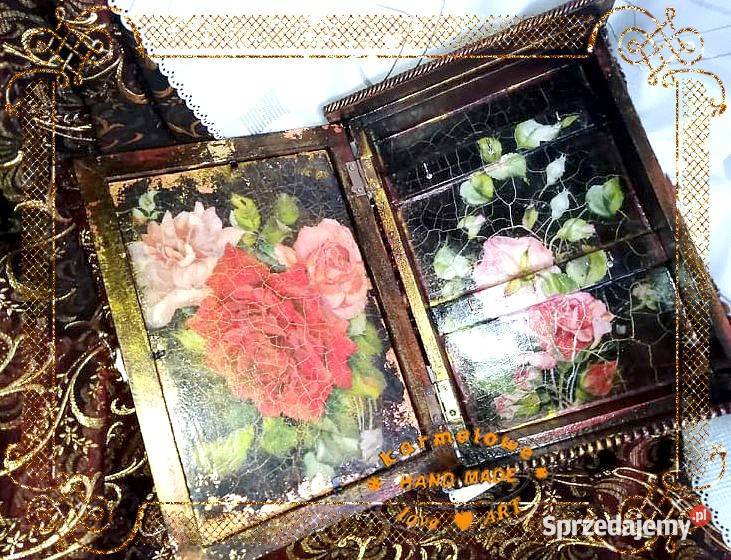 Szafka na klucze decoupage dekoracja wystrój Warszawa sprzedam