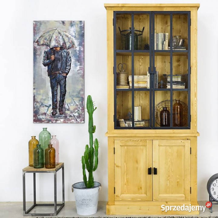 Obraz metalowy 3D LOFT DESZCZ 2 60x120 świętokrzyskie Chmielnik