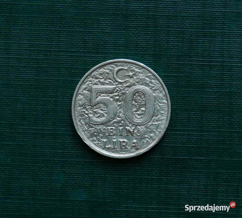 Turcja 50 000 lir 1999r śląskie Gliwice