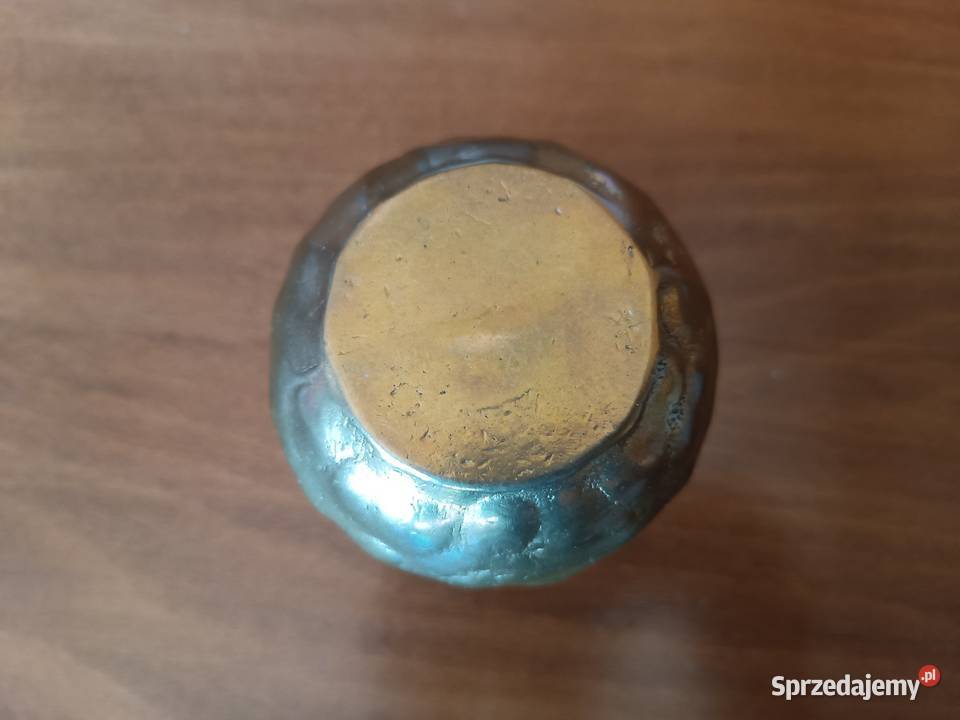 Dekoracyjny dzbanek mosiężny VINTAGE Ręcznie Szczyrk sprzedam