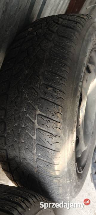 5x100 r14 koła zimowe komplet 4 Szczucin sprzedam