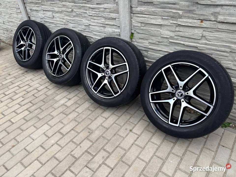 Koła felgi AMG Mercedes Glc r 19 Opony i felgi Dąbcze