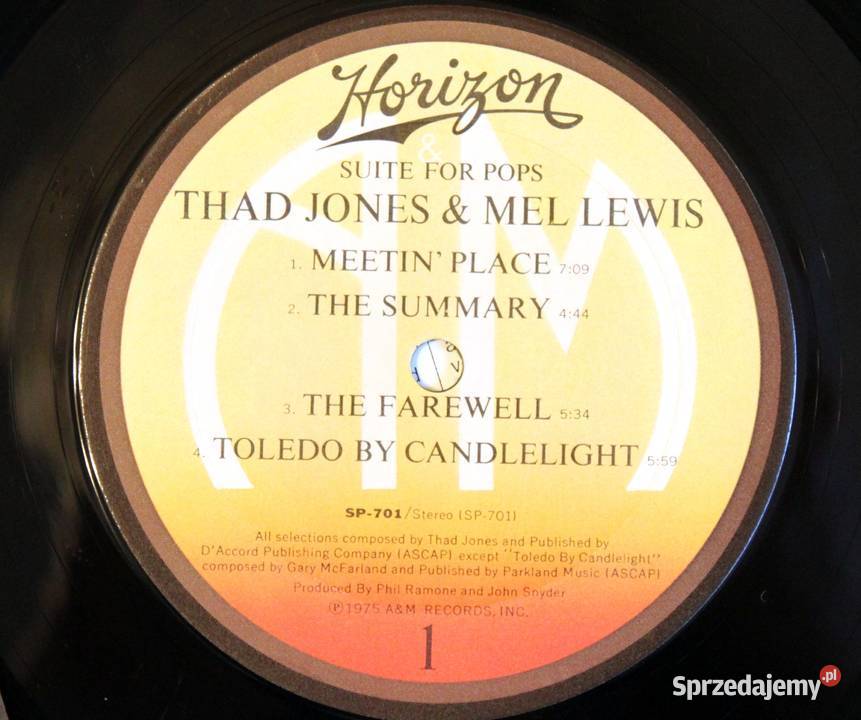 Thad Jones Mel Lewis Suite For Pops Szczecin